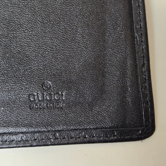 GUCCI GUCCISSIMA GG MONOGRAM LEATHER MEN'S WALLET ITALY - Picture 7 of 16